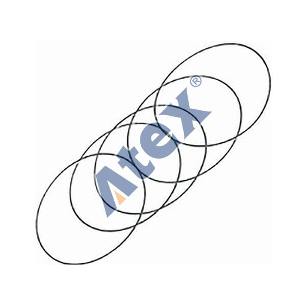 11-66184 466184 Adjusting Washer, Cylinder Liner (0,50mm)