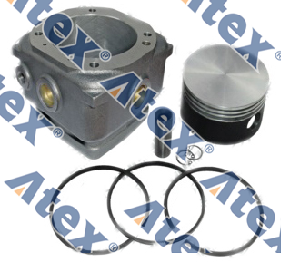 127-09010 127-09010 Kompresör Gömlek Piston Sekman Set