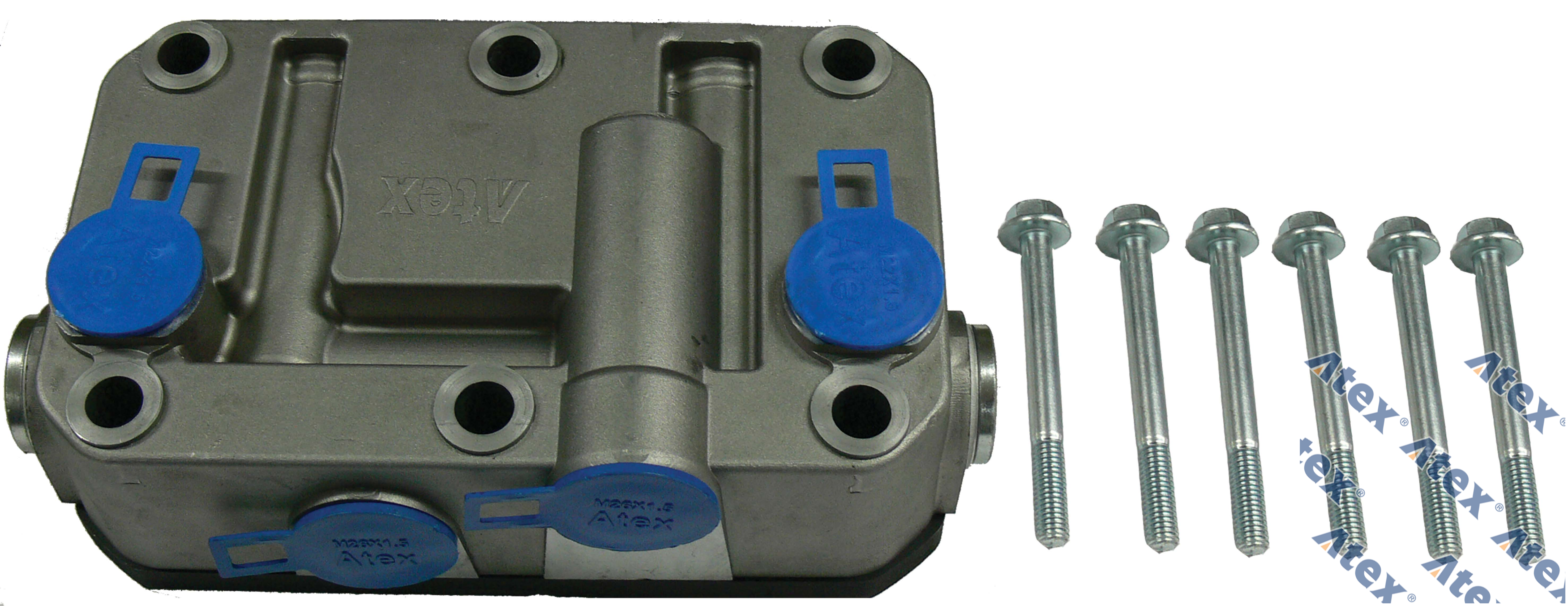 16-00430 16-00430 Cylinder Head, Compressor (plate Included)