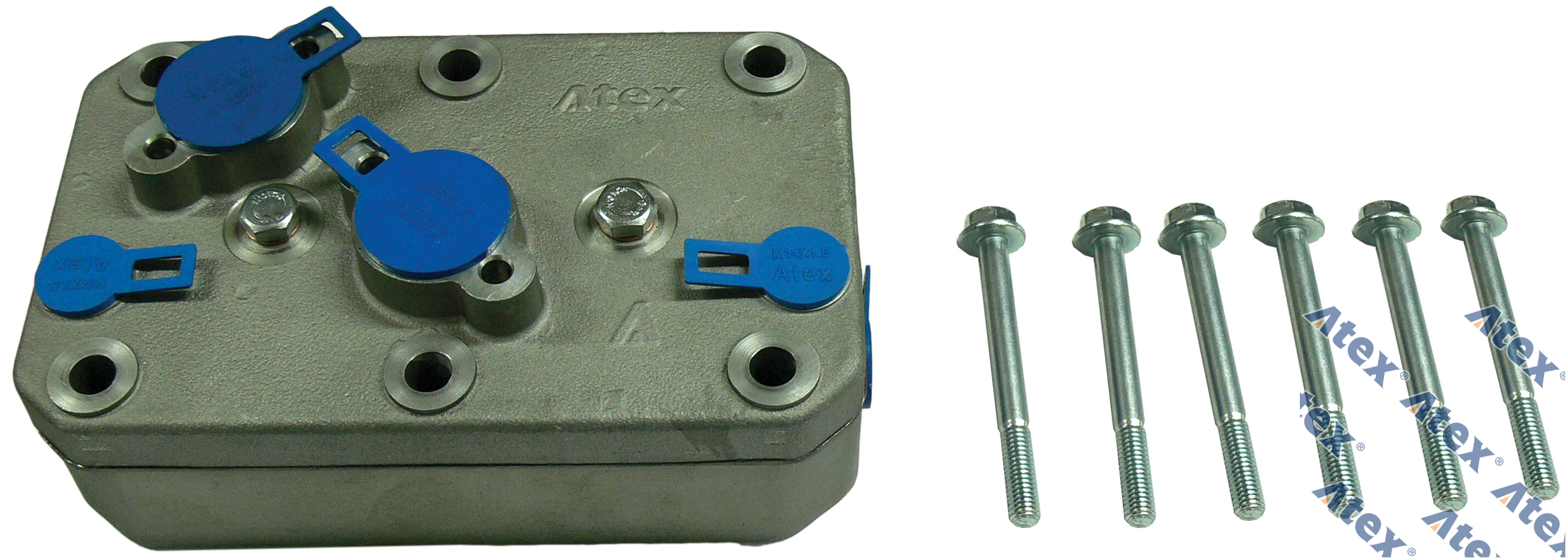 16-53530 16-53530 Cylinder Head, Compressor (plate Included)