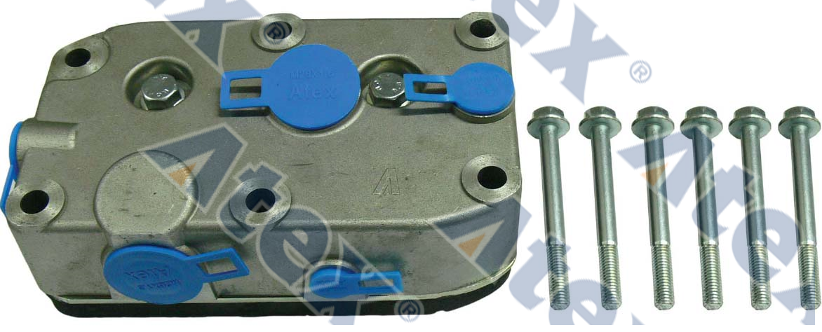 17-00299 14 03 50, 151.01.1210, RK.01.493 Kompresör Üst Kapak Komple Pleytli