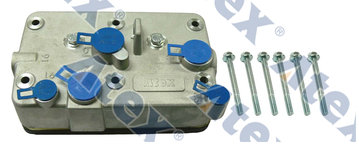 17-00766 14 01 60, 1400 010 650, 1424766S, 156.01.1210, RK.01.276 Kompresör Üst Kapak Komple Pleytli