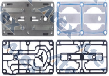 17-15400 172.01.1300, RK.01.560 Plate Kit