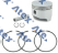 224-22444 224-22444 Kompresör Piston Sekman Set