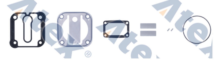 224-40650 1500 085 100, RK01.159.03 Repair Kit Compressor