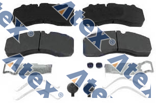 460-025116 460-025116 Fren Disk Balata Kiti, Ön & Arka (yay +cıvata Dahil)