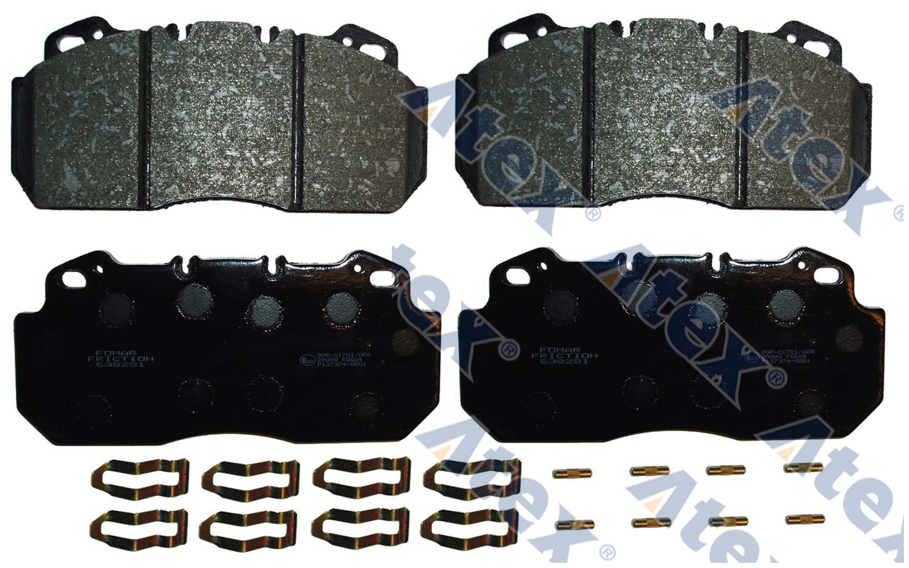 460-131848 20976509, 21309468, 290887, 5001020312, 5001855646, 580-55646, 669-09468, 81508205072, 81508205080, 81508206051 Fren Disk Balata Kiti