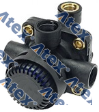 480-144022 0044296344, 1518267, 781-18267, 81521166074, 81521169075, 973 006 003 0, 9730060030, MAN-18267, MRC-96344 Relay Valve