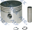 500-05848  Piston + Pim (sekmansız) Ø102,00mm
