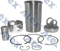 500-60645 5001860645, 89-75004 Piston And Liner Kit Ø123,00mm