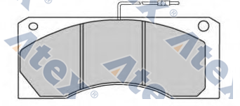 580-14345 5000814345 Brake Pad