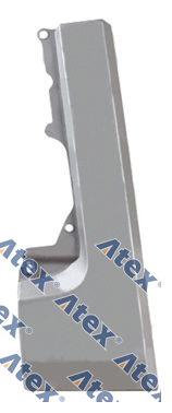 595-21562 7421321562 Bumper Section,silver (lh)