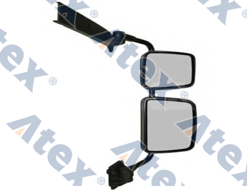 595-23231 5010623231 Complette Double Mirror Black Color (with Electrically,motor,heated,arm) (lh) 