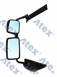 595-78503 5010578503 Complette Double Mirror Black Color (with Electrically,motor,heated,arm) (lh) 
