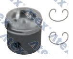 611-06928  Piston And Pin ( With Rings ) Ø131,00mm