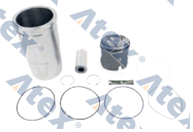 611-15376 2050992, 20509929, 20515376, 276922, 276933, 276939, 85103626 Piston And Liner Kit Ø 131,00mm