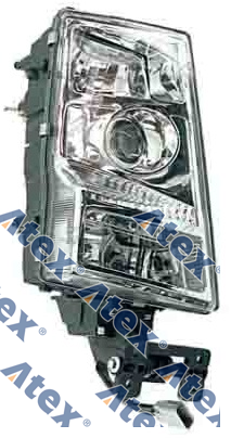633-01657 20360905, 20713727, 20762999, 20861578, 21001657 Headlamp, (rh) Version2