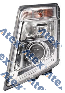 633-04585 21123489, 505740, 82052154, 82304585 Headlamp, (rh) Version3