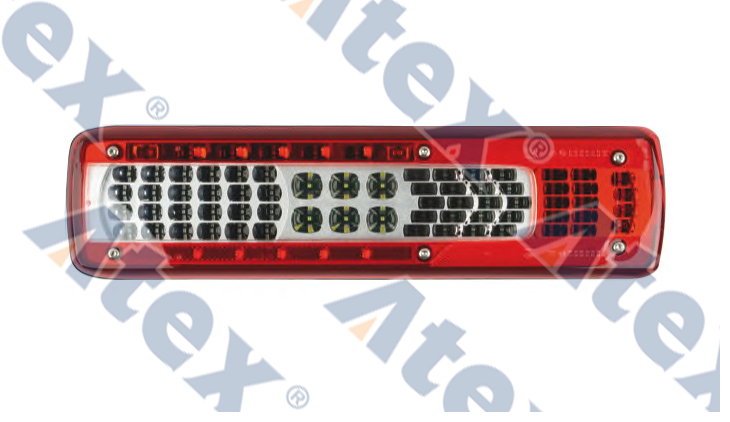 633-49925 611660, 82849925, 84195519, 84441767, AT-61767 Tail Lamp, (rh) (bugalarm)