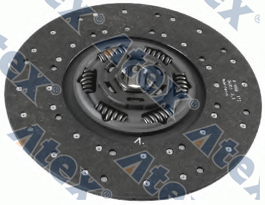 644-44252 1878004128, 20717563, 20744252, 3488000159, 85000504, 85000774 Disc, Driven Plate Ø400mm