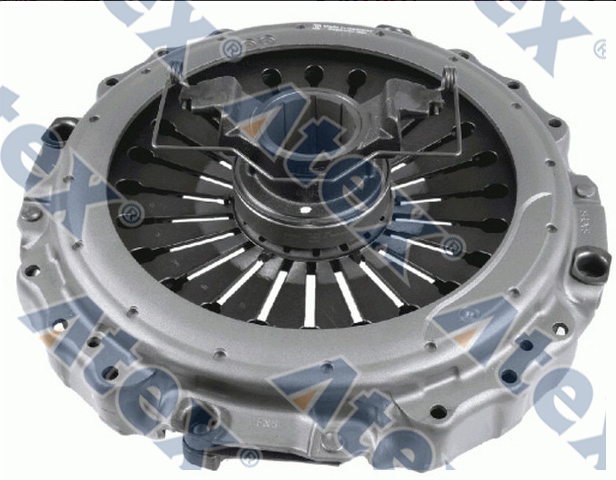 644-92201 1521718, 20569128, 20569155, 3192201, 3192220, 3483 034 034 Clutch Kit, Ø430mm 1521718 *1 Clutch Cover 3192220 *1 Beraing  (20569155)