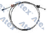 655-45957 20445957, 20700957, 21002857, 21343557, 21789673 Gear Shift Cable (grey)