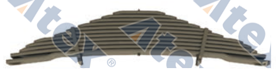 666-57654 257654 Leaf Spring, Rear Suspension