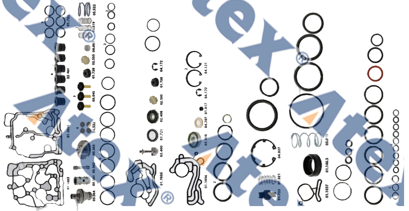 682-01348 682-01348 Apm Air Drier Repair Kit (for: 21931348)