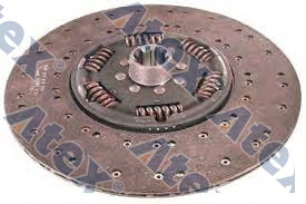 740-80002 1380002, 1689109, 1878 000 298, 1878000298 Disc, Driven Plate Ø430mm