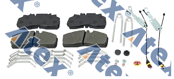 761-28064 1628064 Fren Disk Balata Kiti, Ön & Arka (yay +cıvata Dahil)