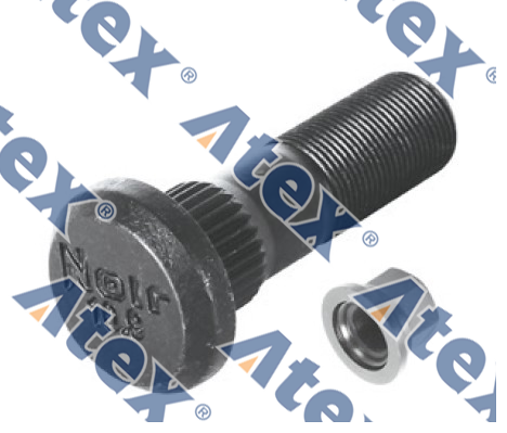 761-33702 761-33702 Ön Bijon & Somun Kit  1337020* 1 1263487* 1