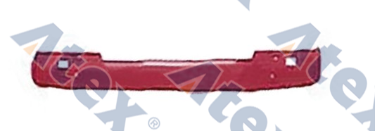 783-12869 1312865, 1312869 Güneş Siperlik Kırmızı (lamba Delikli)