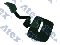 783-84034 1684034, 1684035 Front View Mirror Manuel With Handle, (rh)