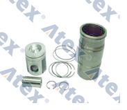806-51364 551364 Piston And Liner Kit Ø127,00 Mm