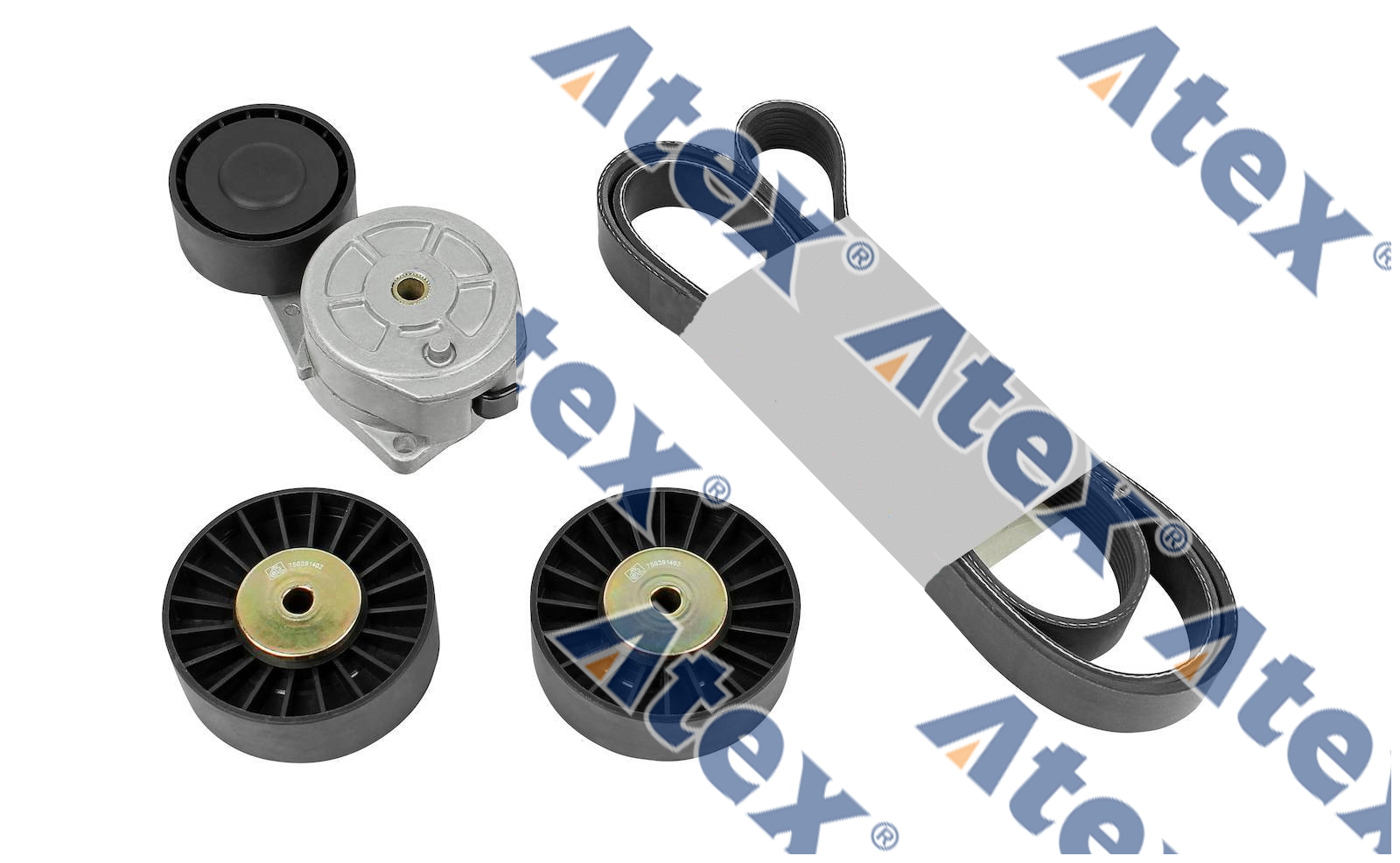 808-70552S 1870552S Tensioner Pulley Kit