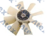 808-92261 1354070, 1392261, 1393424, 1571092 Visco Fan Mekanik 8 Bıçak Ø750 Mm