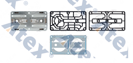 817-65100 1400 090 650, RK.01.560 Compressor Valve Plate