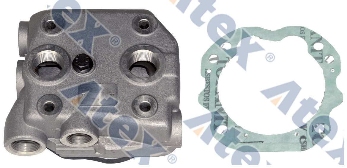 90-02419 0001302419, 0001302519, 0001302619, 11 13 50, 341.01.1210, 411 033 801.2, RK.01.015 Cylinder Head  (with Plate Kit)