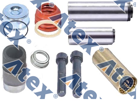 910-06240 09.801.06.24.0, 100-350122, 42562855, K000375, K048371K50 Caliper Guide & Bush Repair Kit (bpw)