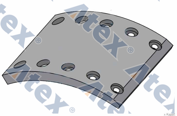 910-19032 19032 Fren Kampana Balatası  (bpw)