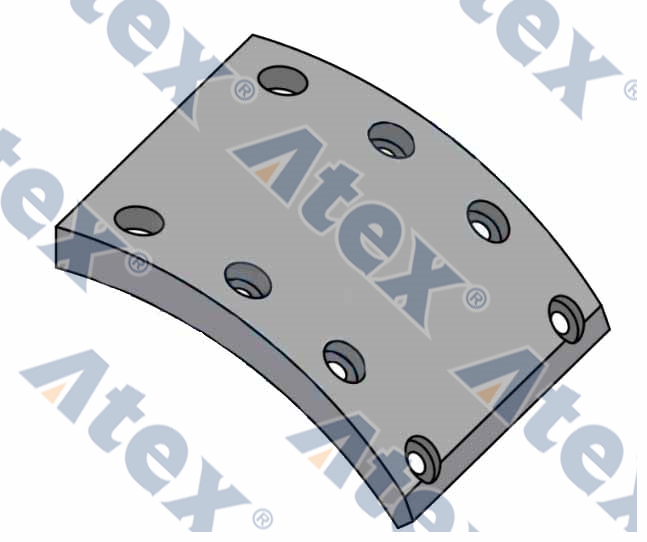 910-19284 19284 Fren Kampana Balatası  (bpw / Saf)