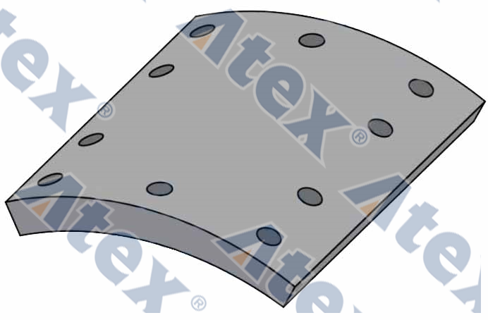 910-19908 19908 Fren Kampana Balatası  (bpw / Ror)