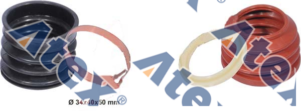 910-80100 1448910 daf, 0019882810, 100-350130, 3.434.3801.00, II350470061, II368470064, K048434K62 Caliper Guide & Bush Repair Kit (saf)