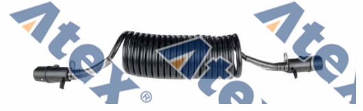 910-91609 910-91609 Elektrik Cable 7'pin Poliüretan Plastik Fişli (pe) 24v 4,5m Working Le