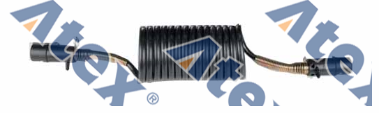 910-91615 910-91615 Elektrik Cable 7'pin Polyamid Plastik Fişli (pa) 24v 4,5m Working Leng