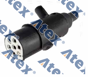 910-91629 910-91629 Elektrik Kablo Fişi 7 Pin Plastik "s" Tipi Acc. Iso 3731 Uygun Vidalı