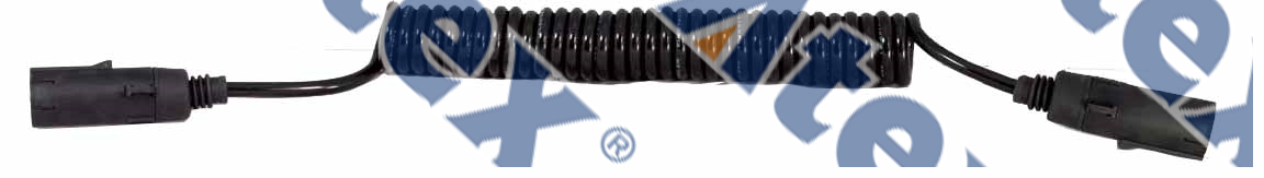 910-91632 910-91632 Elektrik Cable 7'pin Poliüretan Ejr Fişli (pur) 24v 4m Working Length