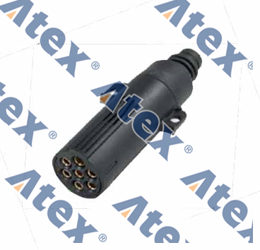 910-91634 910-91634 Elektrik Kablo Fişi 7 Pin Plastik "n" Tipi Acc. Iso 1185 Uygun Vidalı