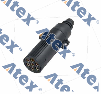 910-91635 910-91635 Elektrik Kablo Fişi 7 Pin Plastik "n" Tipi Acc. Iso 1185 Uygun Yassı P