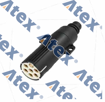 910-91636 910-91636 Elektrik Kablo Fişi 7 Pin Plastik "s" Tipi Acc. Iso 3731 Uygun Yassı P